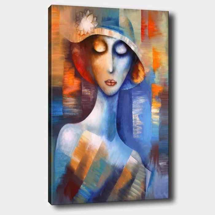 Wallity Lienzo decorativo Multicolor 70 x 100 cm